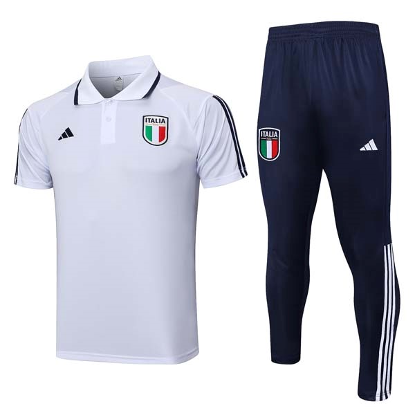 Polo Italia Set Completo 23/24 Bianco Blu